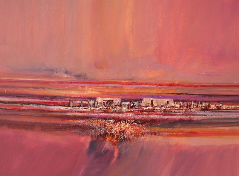 watercolor painting landscape. Watercolor Painting by